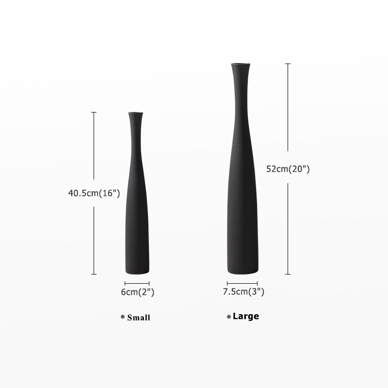 Ceramic Brushed Vase