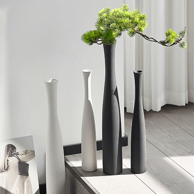 Ceramic Brushed Vase