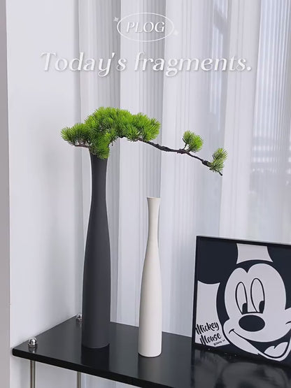 Ceramic Brushed Vase