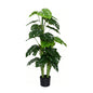 3.3' Faux Small Leaf Monstera Plant
