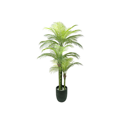 7' Faux Thick trunk Pygmy Date Palm Tree