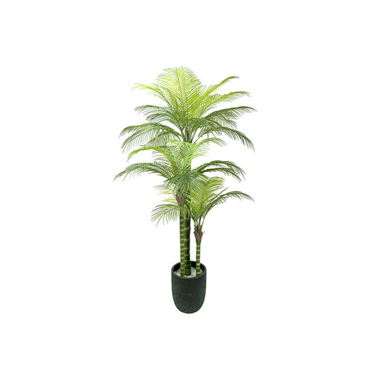 7' Faux Thick trunk Pygmy Date Palm Tree