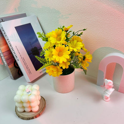 Mini Faux Daisies