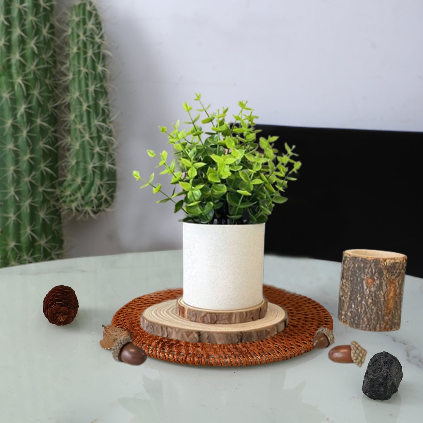 Mini Faux Eucalyptus Foliage