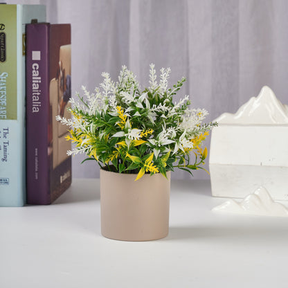 Mini Faux Lavender Potted Plant