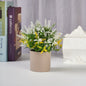 Mini Faux Lavender Potted Plant