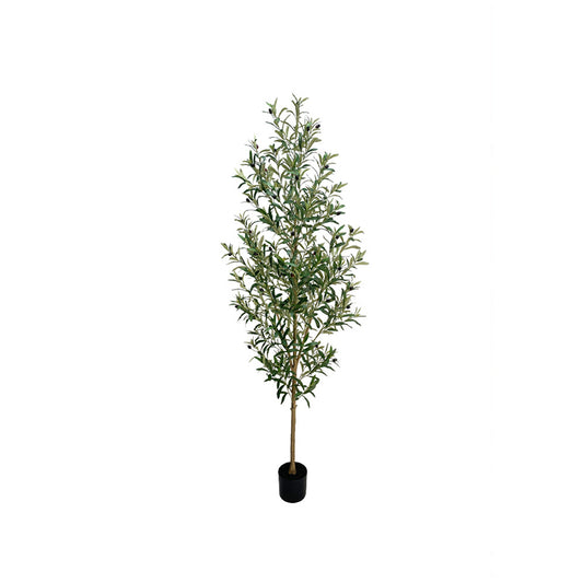 7' Basic Faux Olive Trees