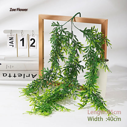 Faux Pine Needle Hanging Vine