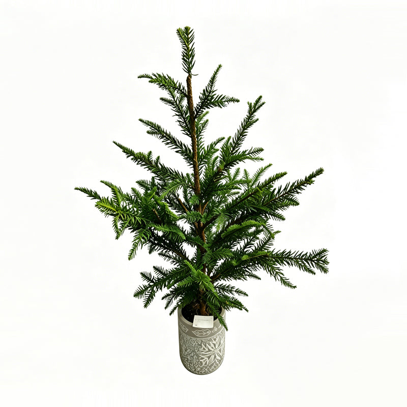 33" Faux Basic Mini Christmas Tree (No Snow Flocking)