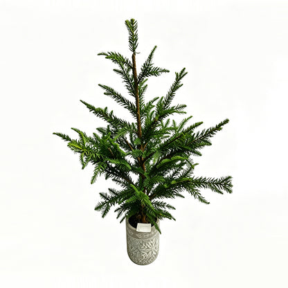 33" Faux Basic Mini Christmas Tree (No Snow Flocking)