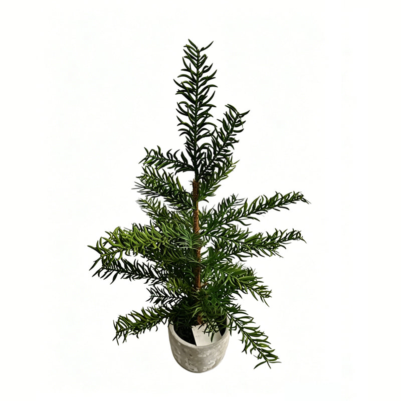 23" Faux Basic Mini Christmas Tree (No Snow Flocking)