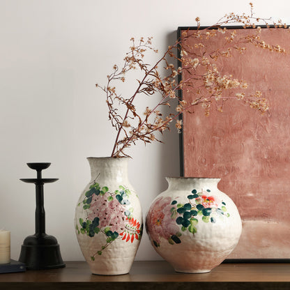 Spring Dawn Peony Vase
