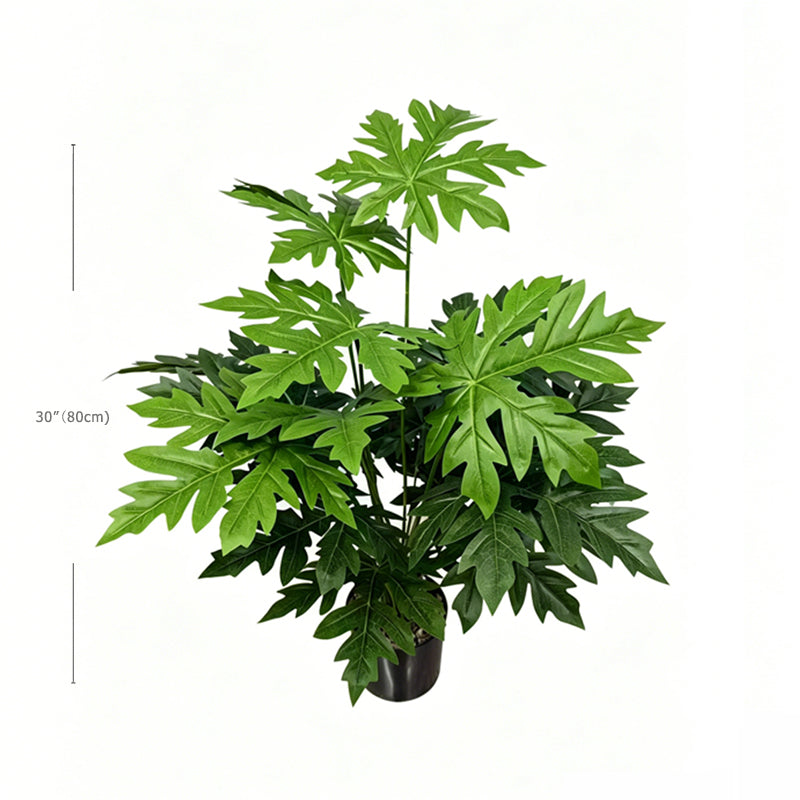 30" 18 Leaves Faux Philodendron Xanadu