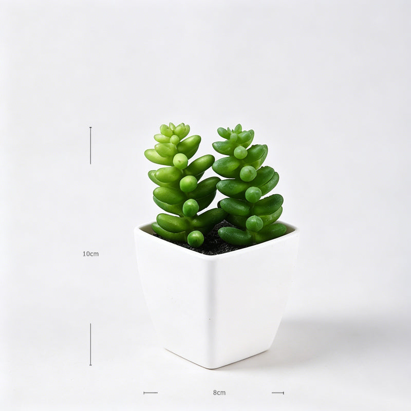 Mini Faux Beaded Succulents