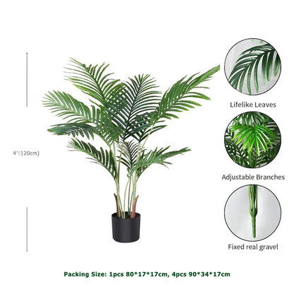 4' Faux Areca Palm Tree