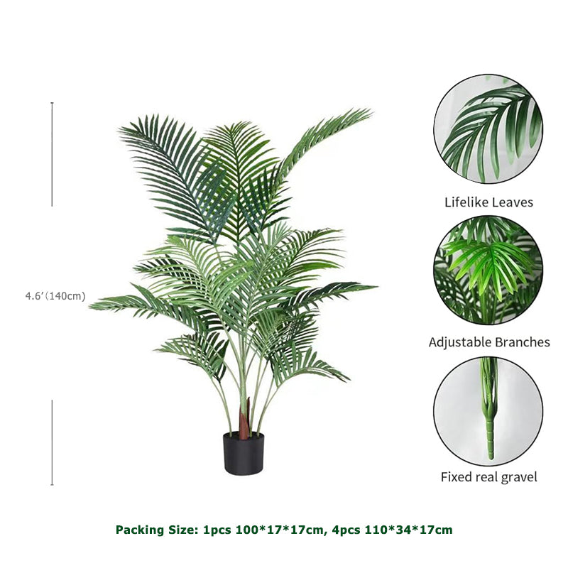 4.6' Faux Areca Palm Tree