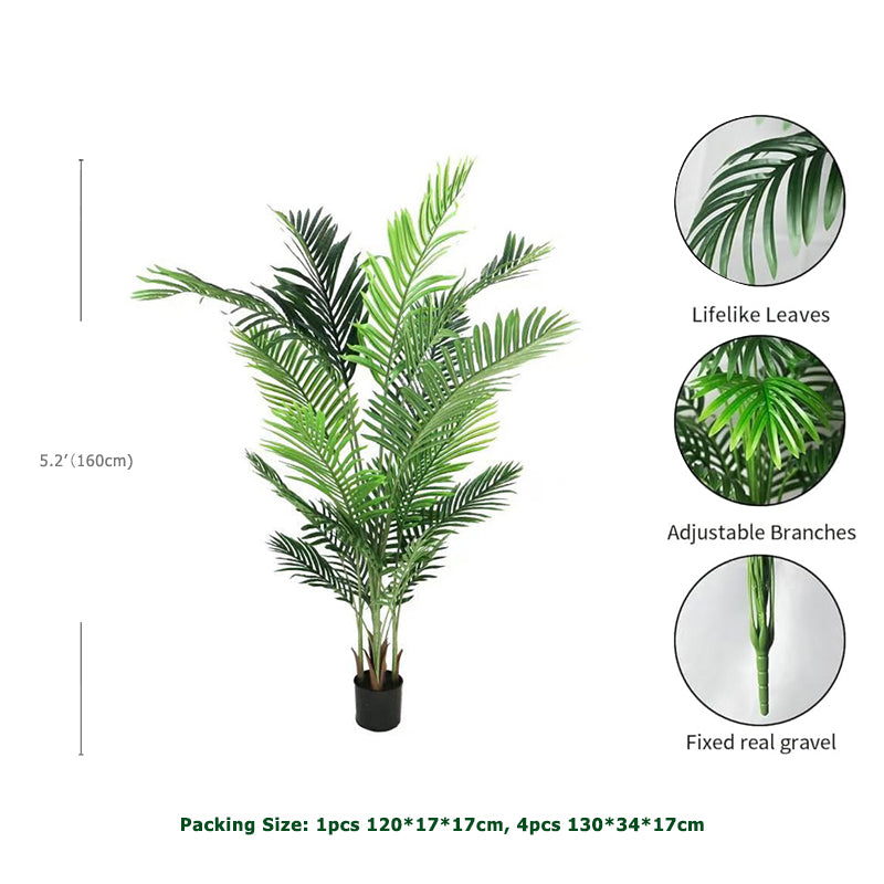 5.2' Faux Areca Palm Tree