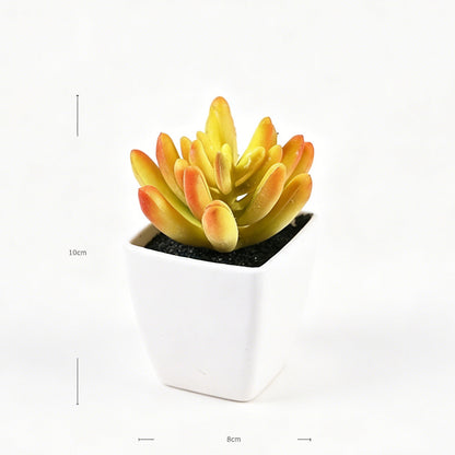 Mini Faux Finger Shaped Succulents