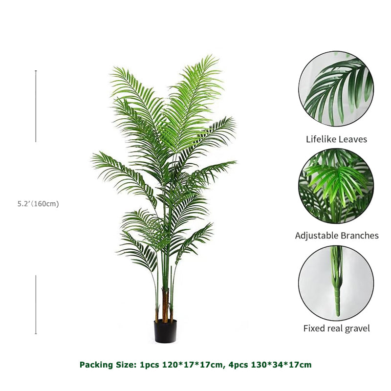 5.2' Faux Lady Palm Tree