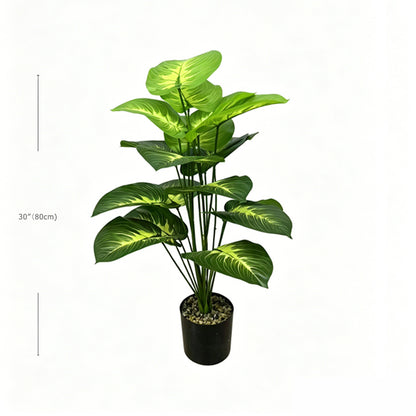 30" Faux Light Green Caladium