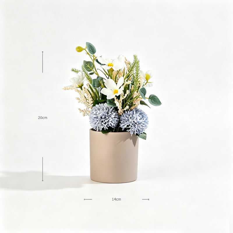 Mini Faux Floral Arrangement