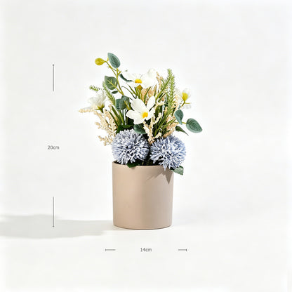 Mini Faux Floral Arrangement
