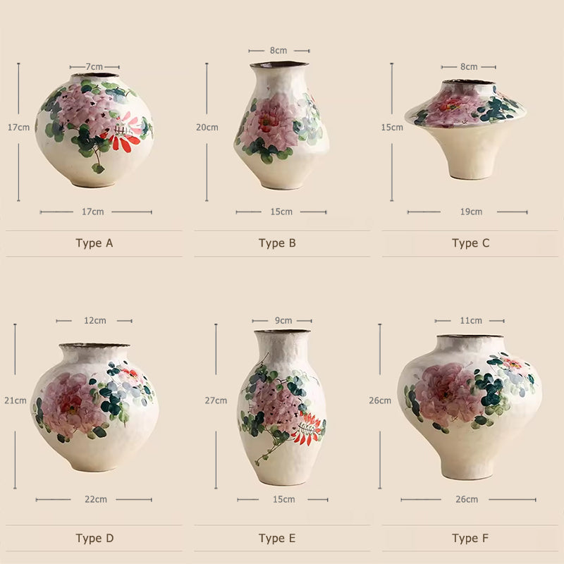Spring Dawn Peony Vase
