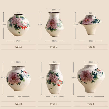 Spring Dawn Peony Vase