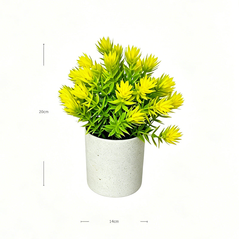Mini Artificial Pine Cone Grass