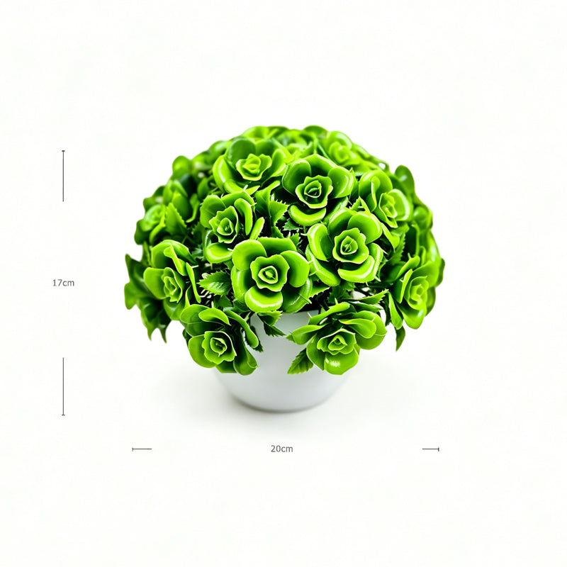 Mini Faux Rose Decor