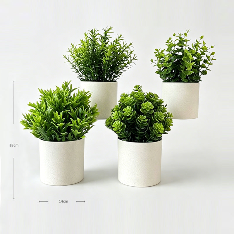 Faux Sedum sarmentosum Pot