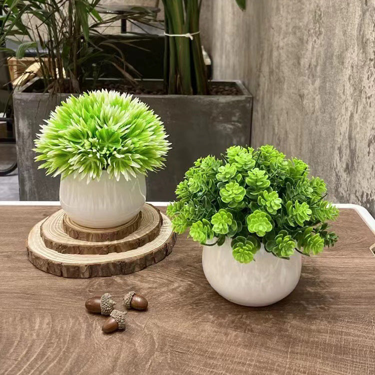 Mini Faux Spiky Flower Ball