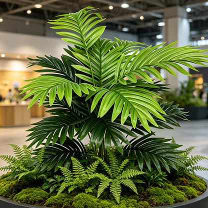 30" Faux Full Bushy Areca Palm