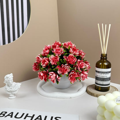 Faux Ball-shaped Camellia