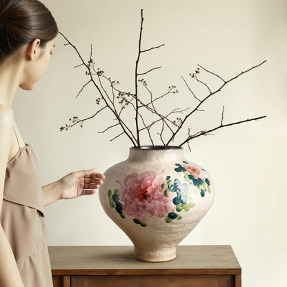 Spring Dawn Peony Vase
