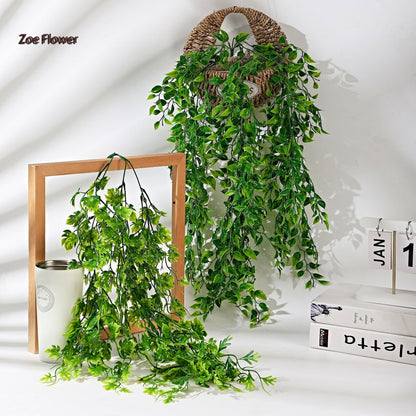 Faux Pine Needle Hanging Vine