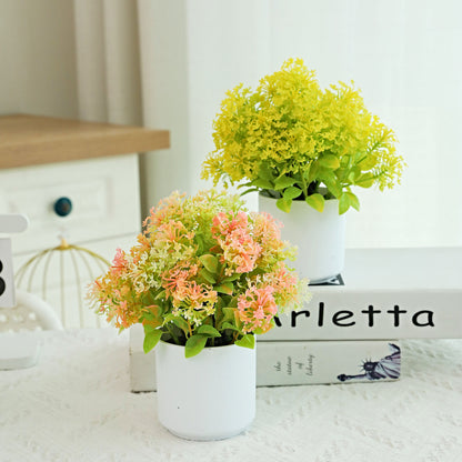Mini Faux Lxora Flower
